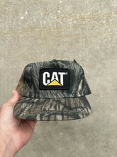 Load image into Gallery viewer, Vintage MossyOak Breakup Camo “CAT” SnapBack Hat