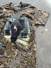 Load image into Gallery viewer, Vintage Realtree Advantage Camo Bear T-Shirt (Youth)