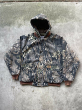 Load image into Gallery viewer, Vintage DuxBak Breakup Camo Bomber Jacket (XXL)