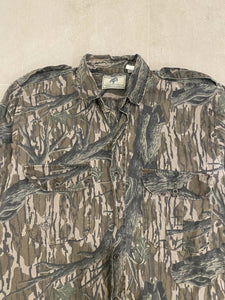 Vintage Mossy Oak Treestand Button-Up