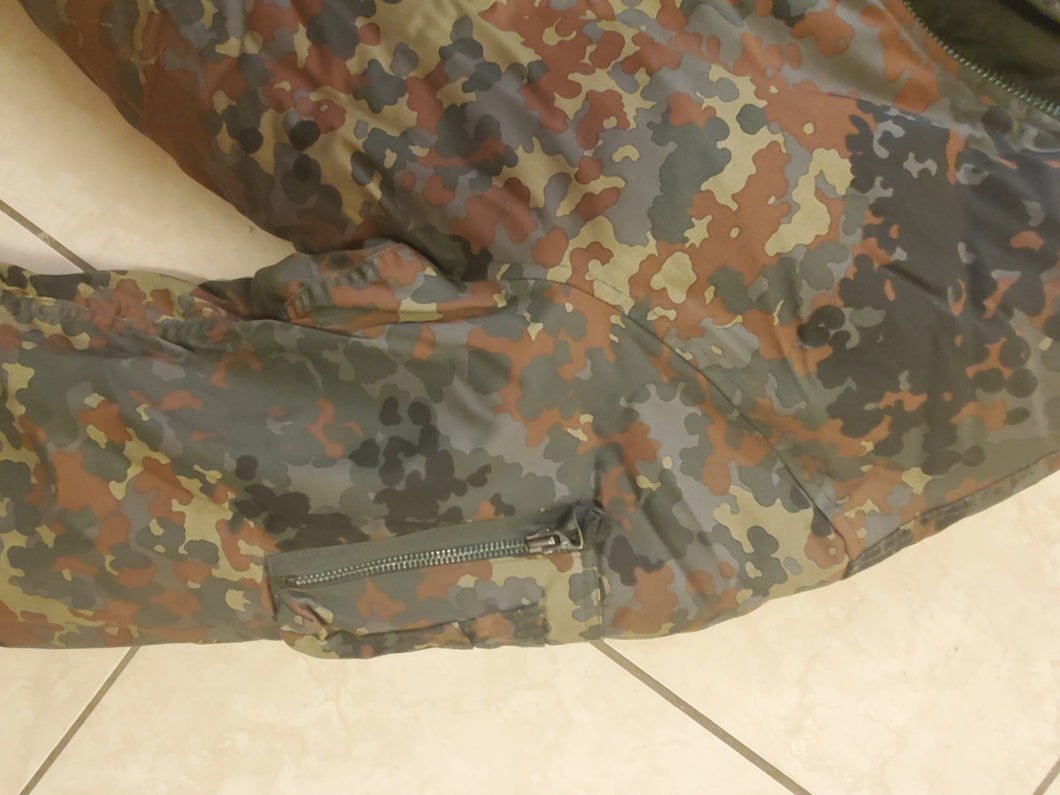 German Flecktarn Camo Bomber Jacket