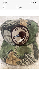 California Ducks Unlimited Patch Camo SnapBack Hat