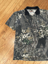 Load image into Gallery viewer, Vintage Mossy Oak Break Up Camo Polo (M)🇺🇸