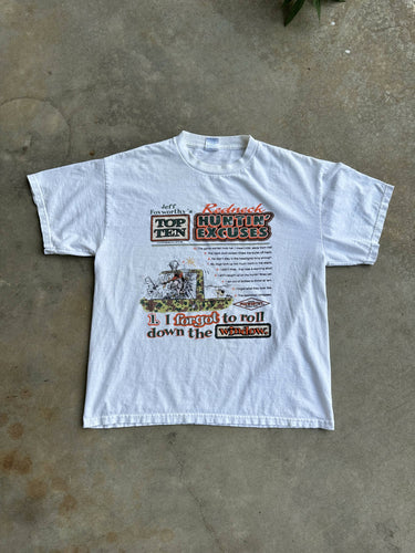 Vintage Jeff Foxworthy’s Redneck Excuses T-Shirt (L/XL)