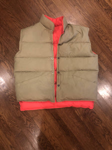 Reversible Puff Hunting Vest - Medium