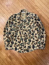 Load image into Gallery viewer, Vintage Duxbak Duck Camo Chamois Button Up Shirt (L/XL) 🇺🇸