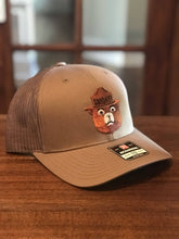 Load image into Gallery viewer, Smokey Bear Patch on a Custom Richardson 112 Trucker Snapback Hat! First Class!