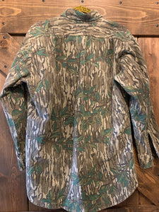 Mossy Oak Greenleaf LS Button Up (M)🇺🇸