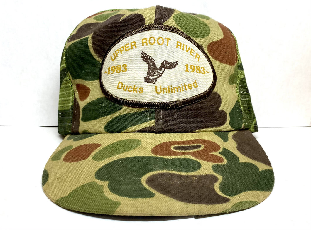 1983 Vintage Ducks Unlimited Upper Root River Hat