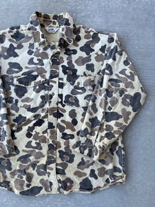 Duxbak Duck Camo Chamois Button Down Shirt (XXL) 🇺🇸