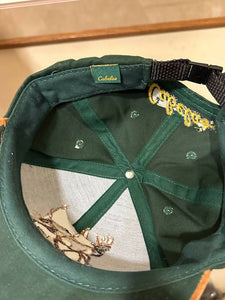 Vintage Cabela's Elk Hat with suede bill