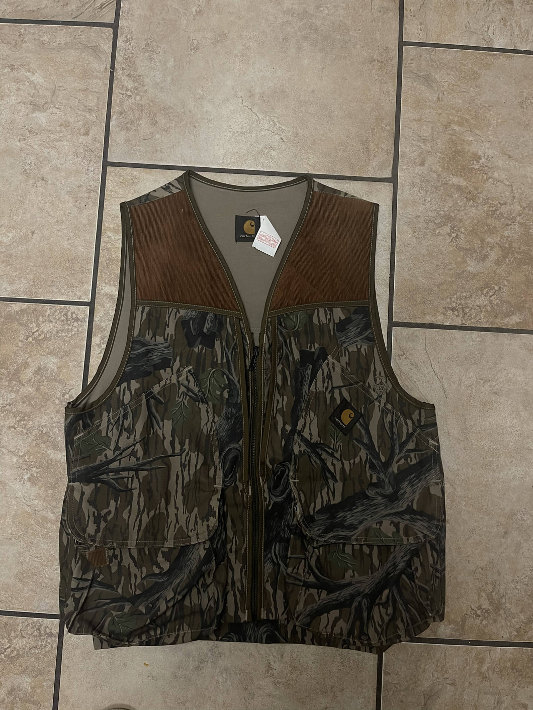 Vintage Carhartt Mossy Oak Vest (L)🇺🇸