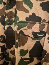 Load image into Gallery viewer, SIZE LARGE ORIGINAL DUXBAK DUCK CAMO BUTTON UP. THICK FLANNEL MATERIAL
