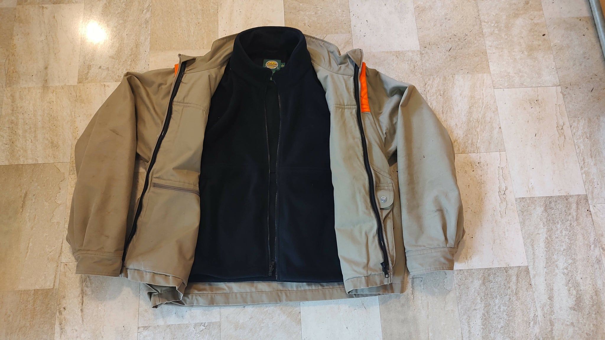 Jacket on sale size l