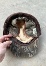 Load image into Gallery viewer, Vintage Mossy Oak Treestand Camo Insulated Trappers Hat