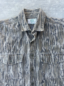 Mossy Oak Bottomland Chamois Button Down (L)