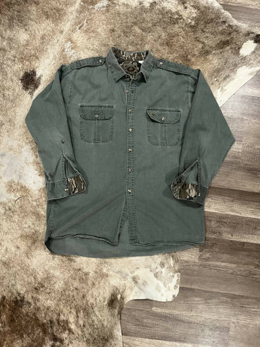 Vintage Mossy Oak Companions Button Down XL