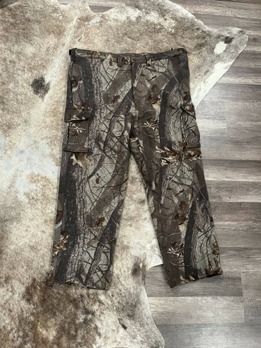 Woolrich 100% Wool Realtree Hardwoods Pants Adjustable 40-46 x 31