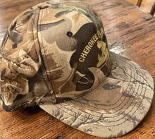 Load image into Gallery viewer, Cherokee Plantation Camouflage Snap Back Cap