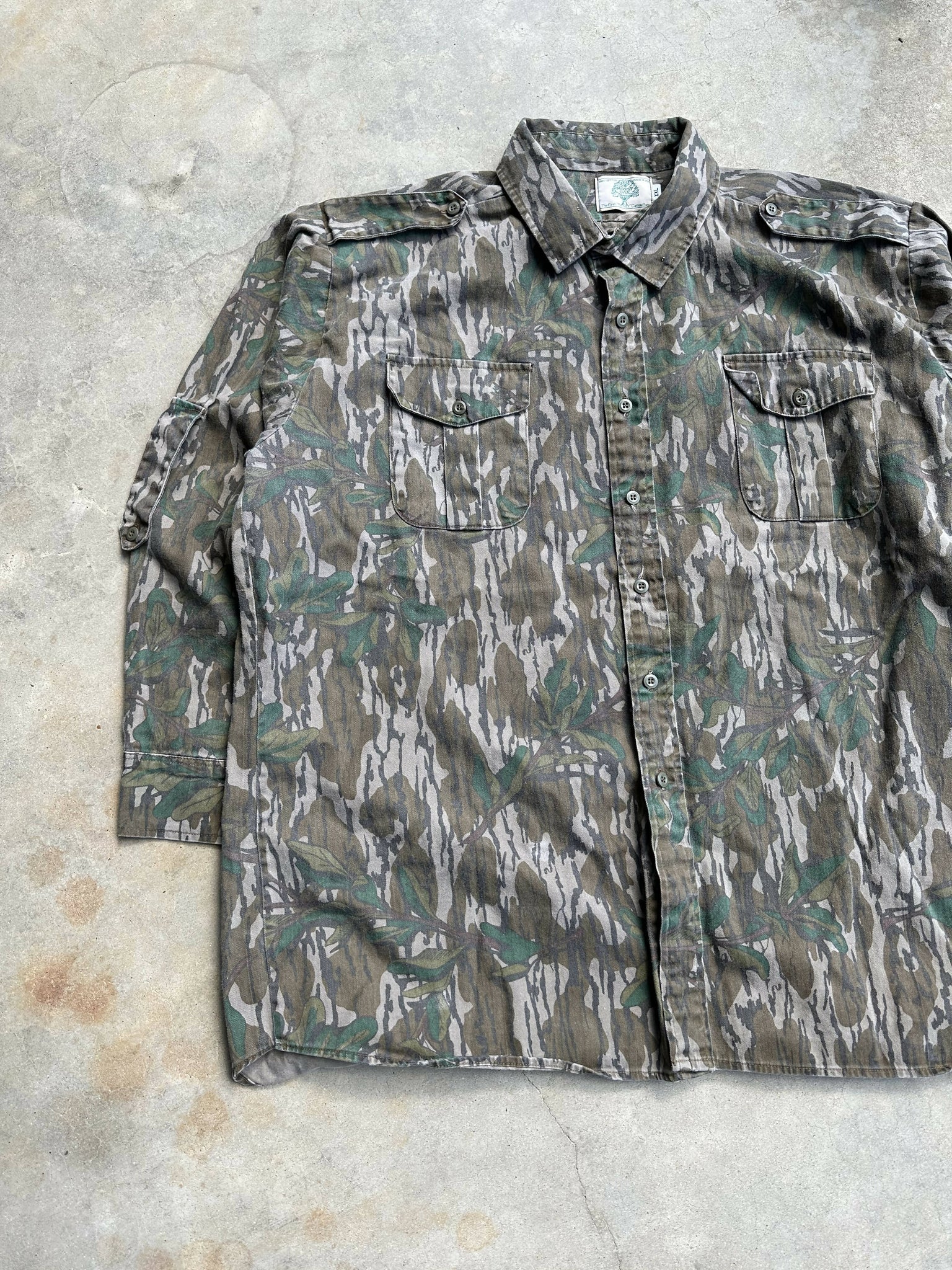 Vintage ALADDIN 37210 GREEN Camouflage CAMO Hunting OUTDOORS 1