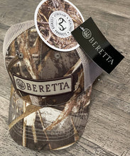 Load image into Gallery viewer, BERETTA PATCH TRUCKER HAT CAMO REAL TREE MAX-5 NEW WITH TAGS Free Shipping