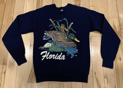 Vintage Florida Mallard Crewneck Sweatshirt (L)🇺🇸