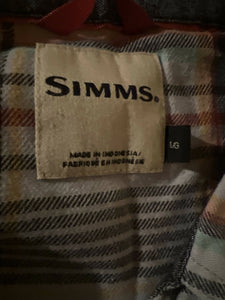 Simms flannel shirt