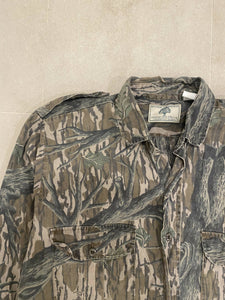 Vintage Mossy Oak Treestand Button-Up