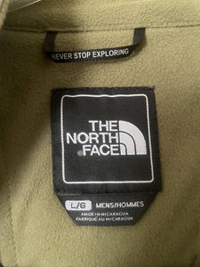 North Face camo jacket (L)