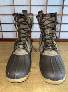 L.L. Bean Boots 10” Canvas Boots (10/12)