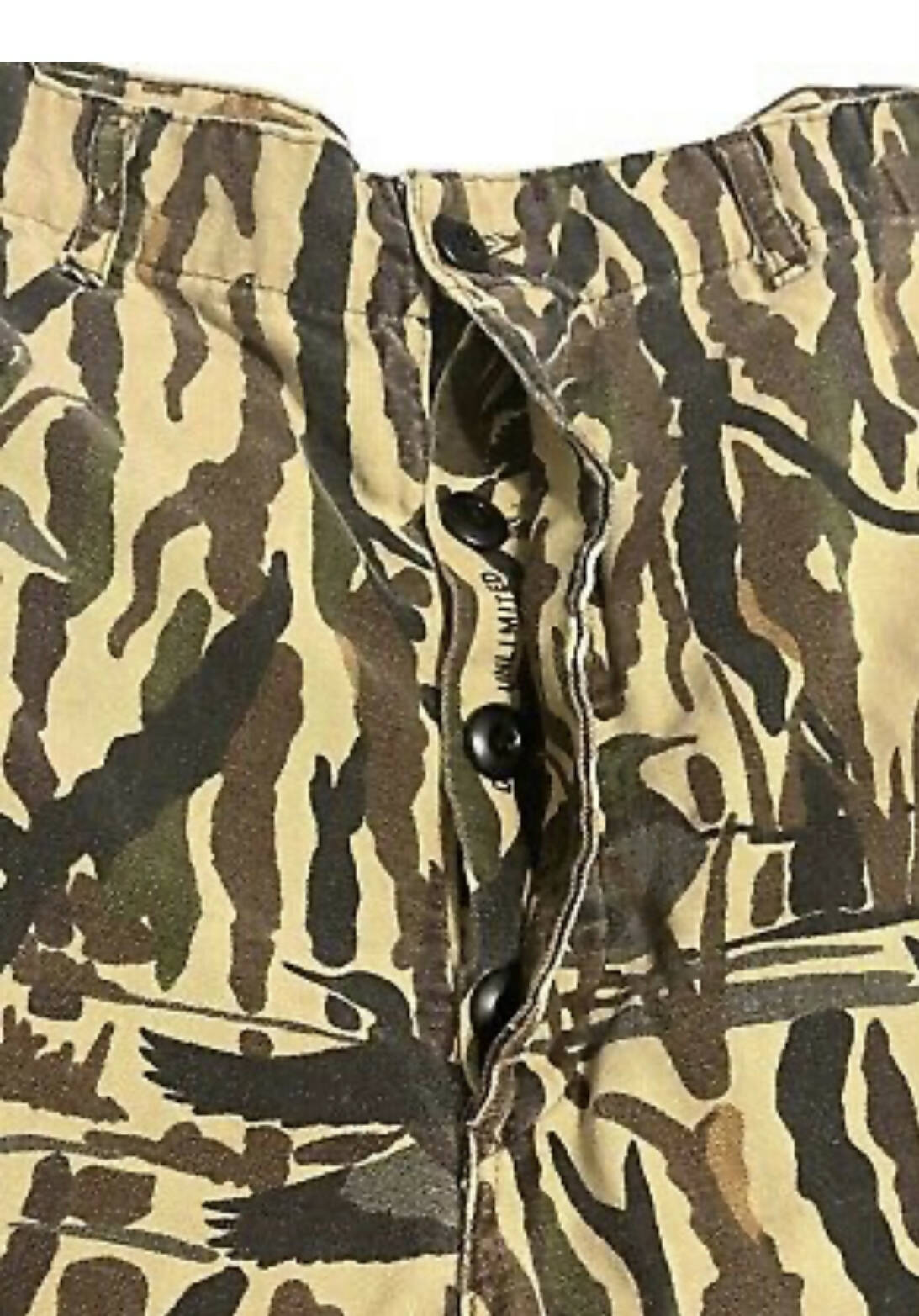 Vintage Rattlers Brand Coveralls Ducks Unlimited Camo Size XL