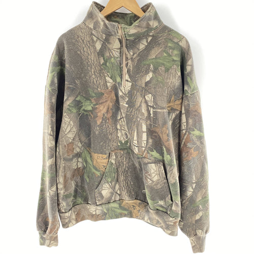 Liberty Camo Fleece 1/4 zip Pullover size 3XL