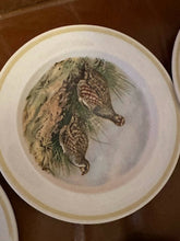 Load image into Gallery viewer, Woods Ivory Ware Upland Bird Plate Set (8)