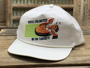 Ducks Unlimited Be On Target Clay Pigeon Rope Hat