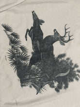 Load image into Gallery viewer, 90s Deer “Spooked” Nature Art Crewneck (L)🇺🇸