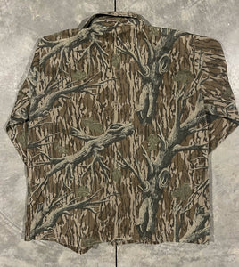 90’s Mossy Oak Treestand 3 Pocket Jacket (L) 🇺🇸