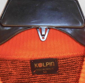 Koplin blaze orange camo sweater (med)