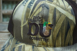 Ducks Unlimited DU Committee Wetlands Camo Hat