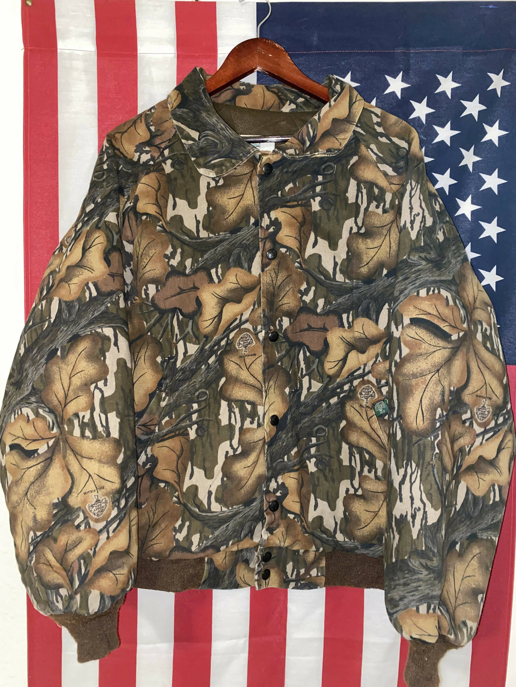 Original Mossy Oak Fall Foilage Insulated Bomber (XL) 🇺🇸