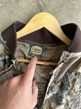 Load image into Gallery viewer, Vintage Cabela’s Mossy Oak Break Up Insulated Leafy Zip