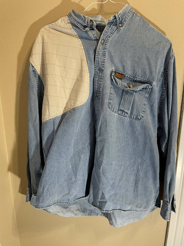 Woolrich Denim Collared Shirt (XL)