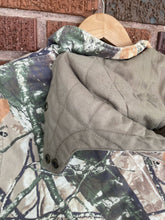 Load image into Gallery viewer, Youth Heavy Quilted Zip Coat with Snap Hood Size Youth Large 12/14