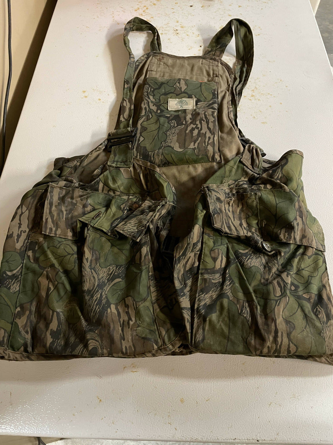 Vintage Mossy Oak Full Foliage Turkey Vest (XL) 🇺🇸