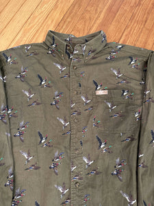 Vintage Ducks Unlimited x Woolrich Button Up (XL)