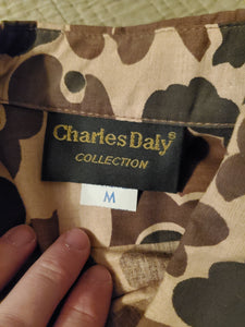 Charles Daly Vintage Camo Short Sleeve Shirt Medium