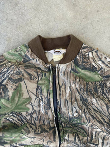 Vintage Duxbak Realtree Bomber Jacket Large