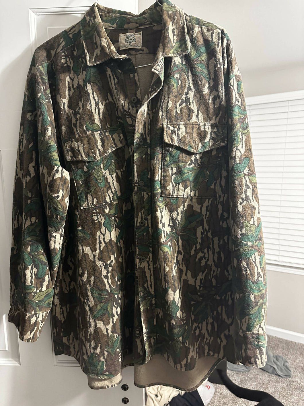 Mossy Oak Greenleaf Chamois Shirt (XL/2XL)🇺🇸