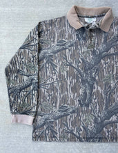 Load image into Gallery viewer, Mossy Oak Treestand Long Sleeve Polo (M) 🇺🇸