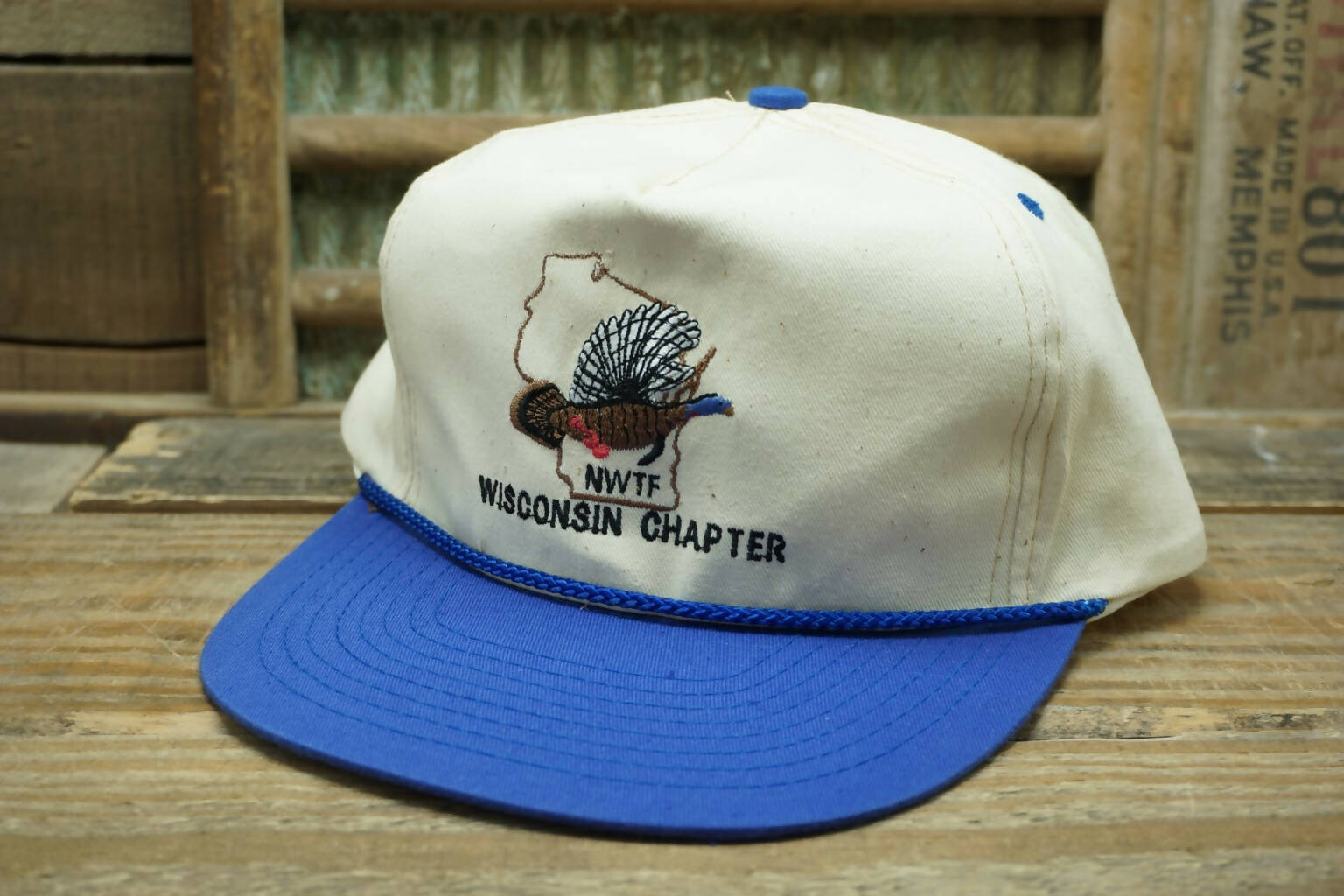 90's NWTF Wisconsin Chapter Rope Hat – Camoretro