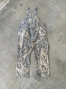 Vintage Mossy Oak Shadow Grass Overalls (XXL)🇺🇸